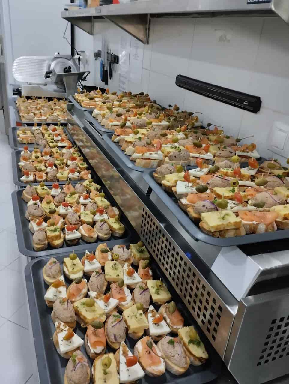 Various skewers in the kitchen