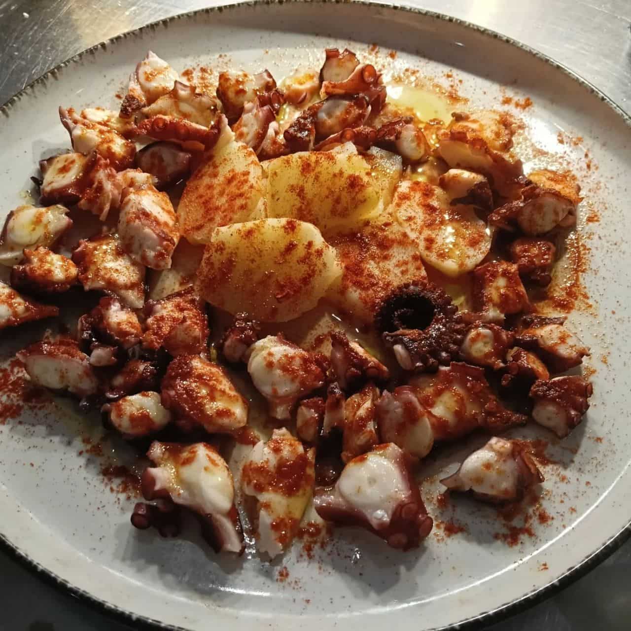 Galician-style octopus
